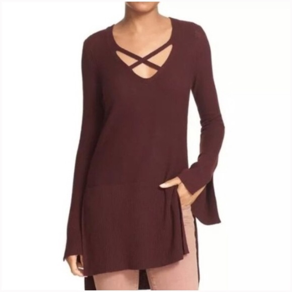 Free People Sweaters - Free People criss cross sweater